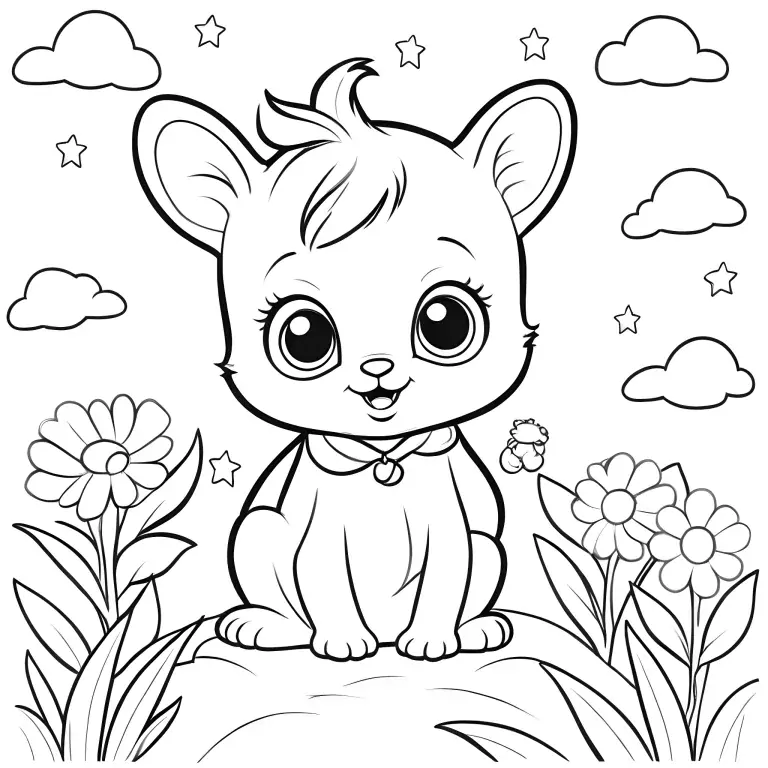 cute colouring pages 11